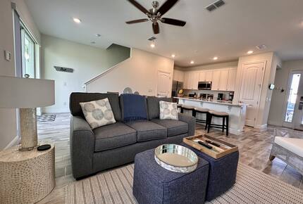 Living room. Sofa bed.