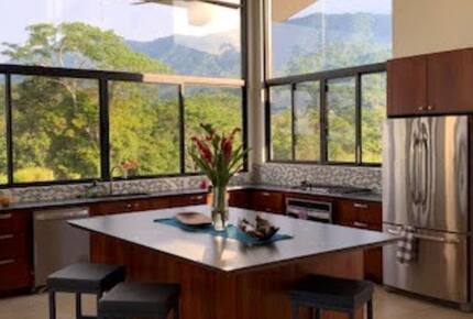 Casa Cascada | Spacious New family Home with Panoramic Views and Expansive kitchen - Ojochal, Costa Rica
