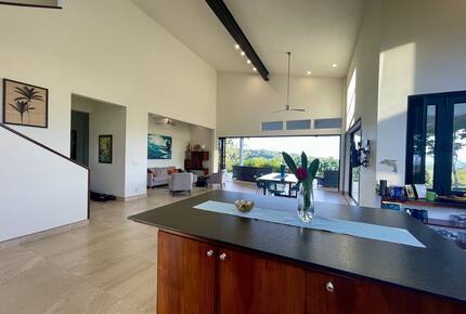 Casa Cascada | Spacious New family Home with Panoramic Views and Expansive kitchen - Ojochal, Costa Rica