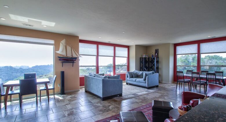 Gated Hilltop Home with Panoramic Bay Views - Royal Oaks, California