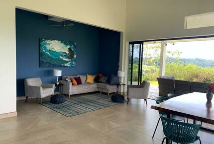Casa Cascada | Spacious New family Home with Panoramic Views and Expansive kitchen - Ojochal, Costa Rica