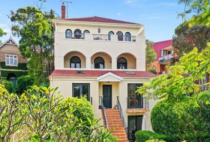 Our home is on the upper floor.