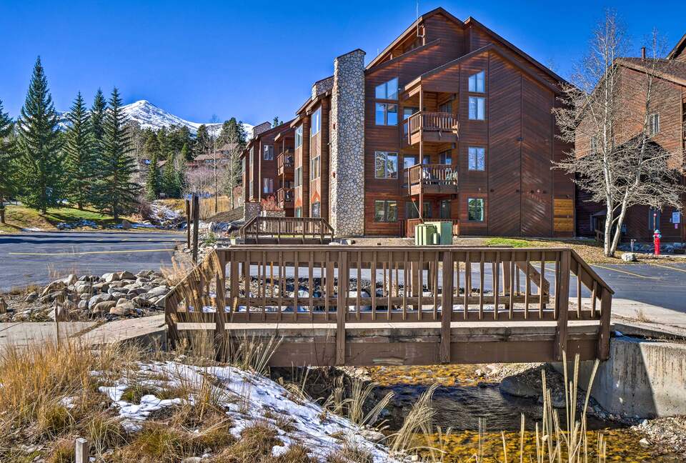 Ski-In/Ski-Out Condo Steps to Snowflake Chair - Breckenridge, Colorado