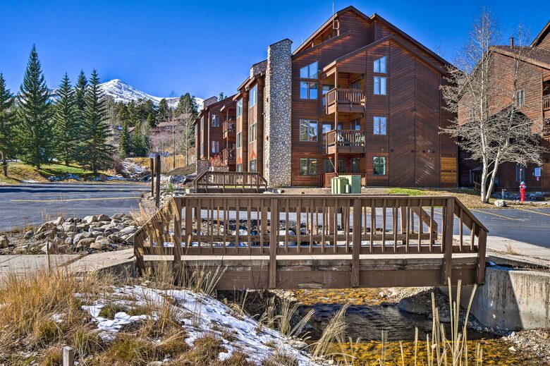 Ski-In/Ski-Out Condo Steps to Snowflake Chair - Breckenridge, Colorado