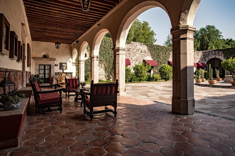 Luxury Mexican Hacienda Mesón Real De Plata - Santiago de Querétaro, Mexico