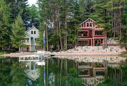 Luxury Lakefront Lodge With Sandy Beach, Hot Tub, Kayak/SUP, Dock - Grand Traverse County, Michigan
