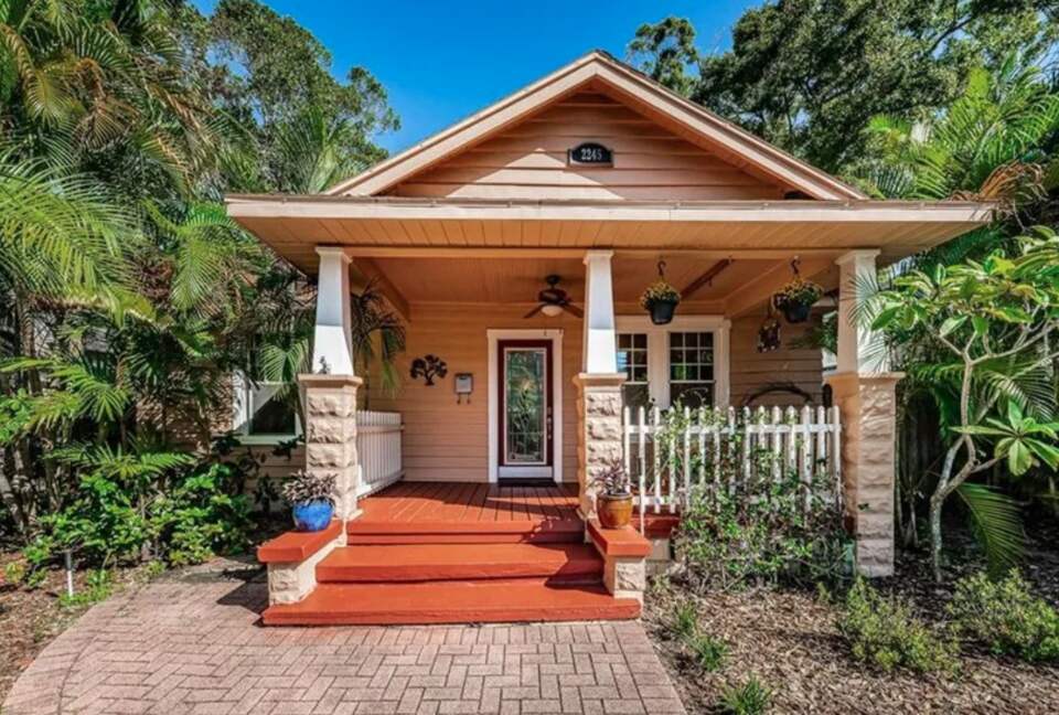 Craftsman Bungalow in Historic Kenwood - 3 Blocks to Central Ave! - St. Petersburg, Florida