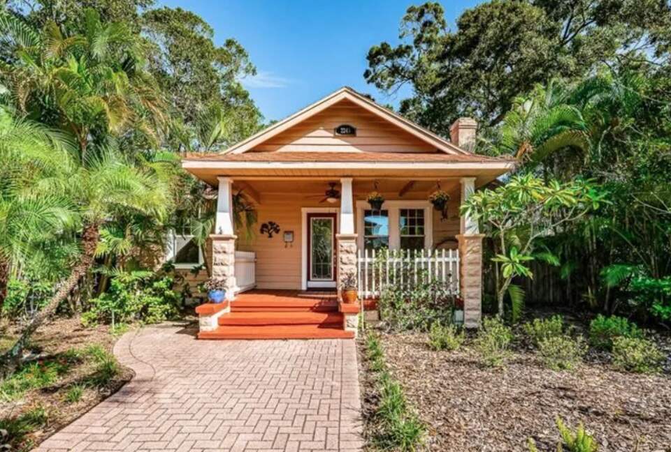 Craftsman Bungalow in Historic Kenwood - 3 Blocks to Central Ave! - St. Petersburg, Florida