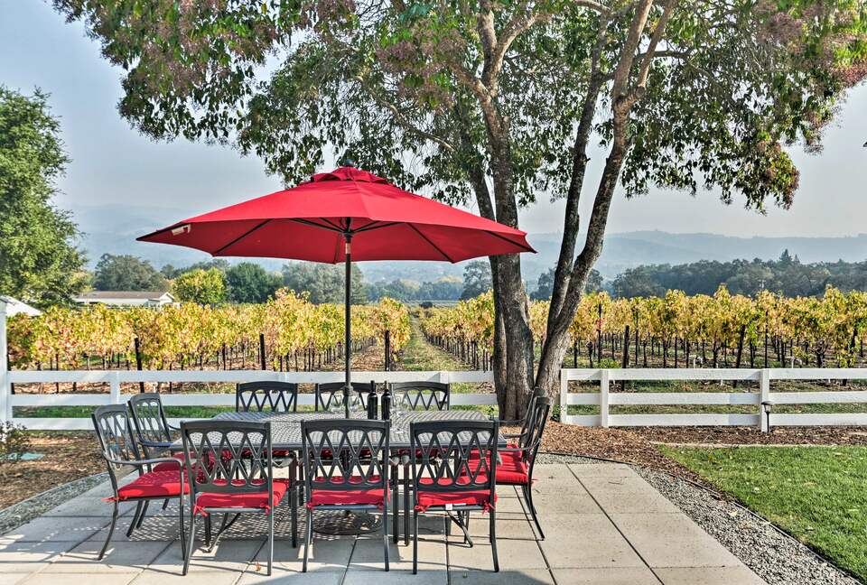 Sonoma Sunsets | With patio and vineyard views - Sonoma, California