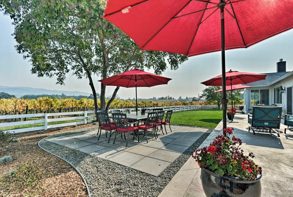 Sonoma Sunsets | With patio and vineyard views - Sonoma, California