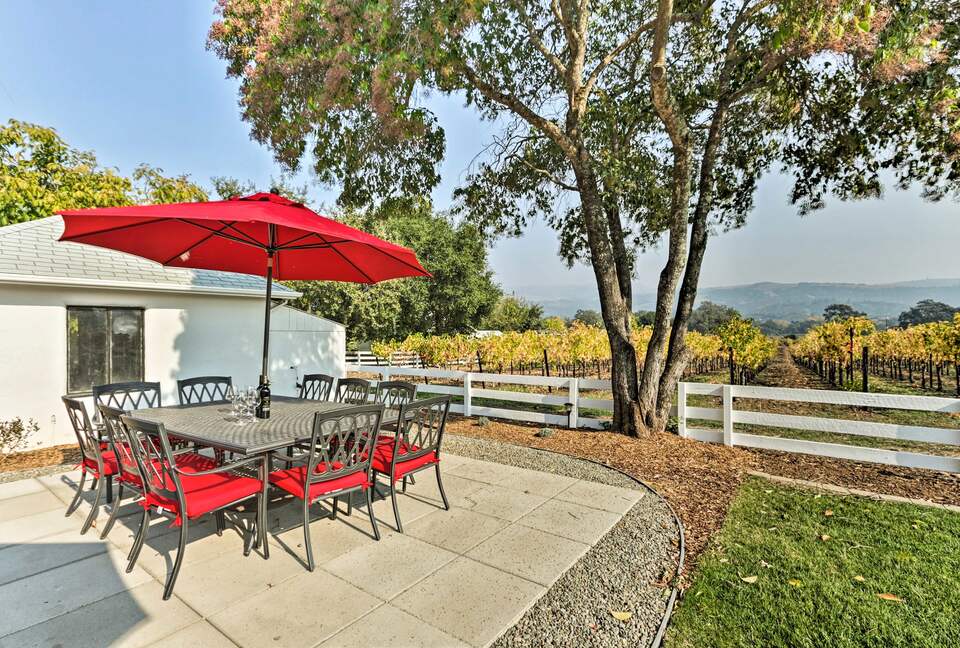 Sonoma Sunsets | With patio and vineyard views - Sonoma, California