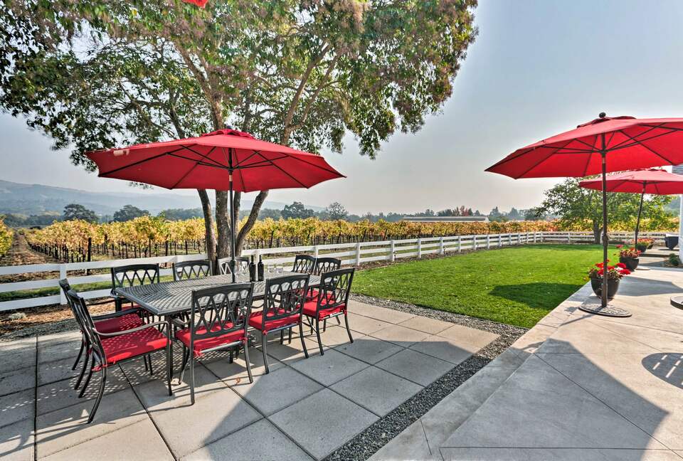 Sonoma Sunsets | With patio and vineyard views - Sonoma, California