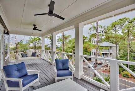 Beautiful Home with Private Pool, Firepit and 6 Seater Golf Cart! - Santa Rosa Beach, Florida