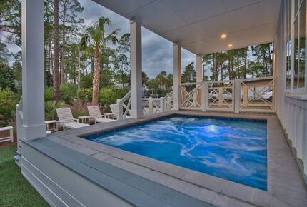 Beautiful Home with Private Pool, Firepit and 6 Seater Golf Cart! - Santa Rosa Beach, Florida