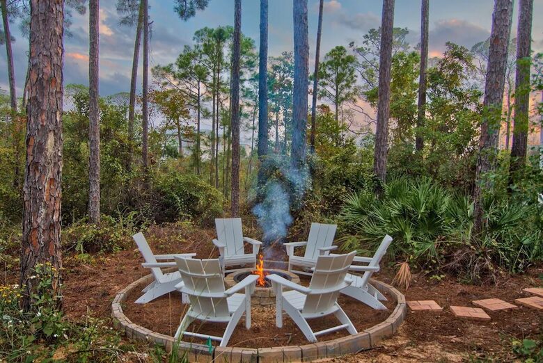 Beautiful Home with Private Pool, Firepit and 6 Seater Golf Cart! - Santa Rosa Beach, Florida