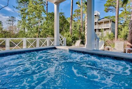 Beautiful Home with Private Pool, Firepit and 6 Seater Golf Cart! - Santa Rosa Beach, Florida