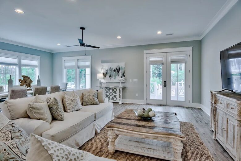 Beautiful Home with Private Pool, Firepit and 6 Seater Golf Cart! - Santa Rosa Beach, Florida