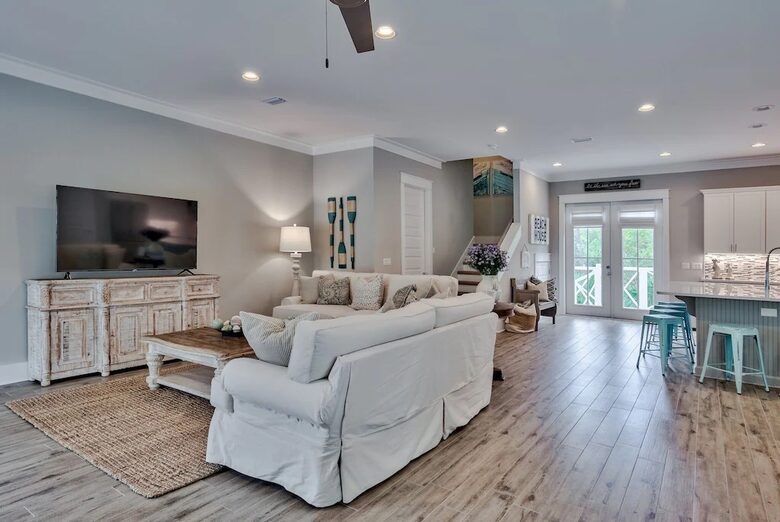 Beautiful Home with Private Pool, Firepit and 6 Seater Golf Cart! - Santa Rosa Beach, Florida