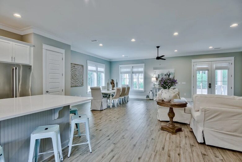 Beautiful Home with Private Pool, Firepit and 6 Seater Golf Cart! - Santa Rosa Beach, Florida