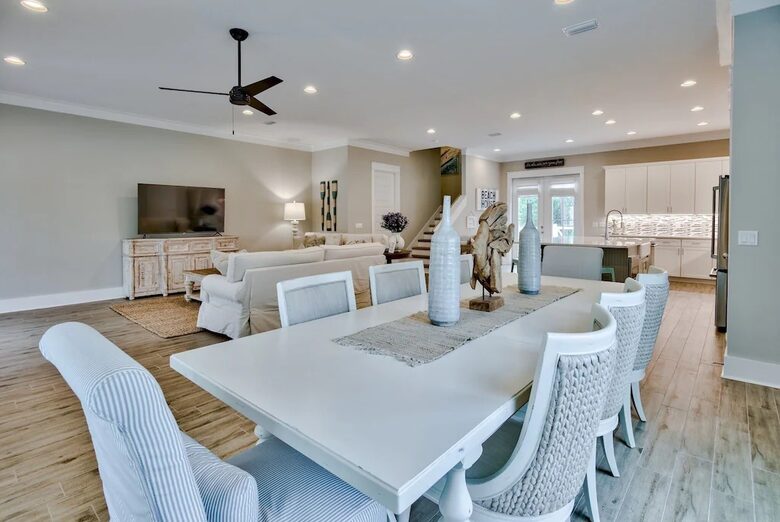 Beautiful Home with Private Pool, Firepit and 6 Seater Golf Cart! - Santa Rosa Beach, Florida