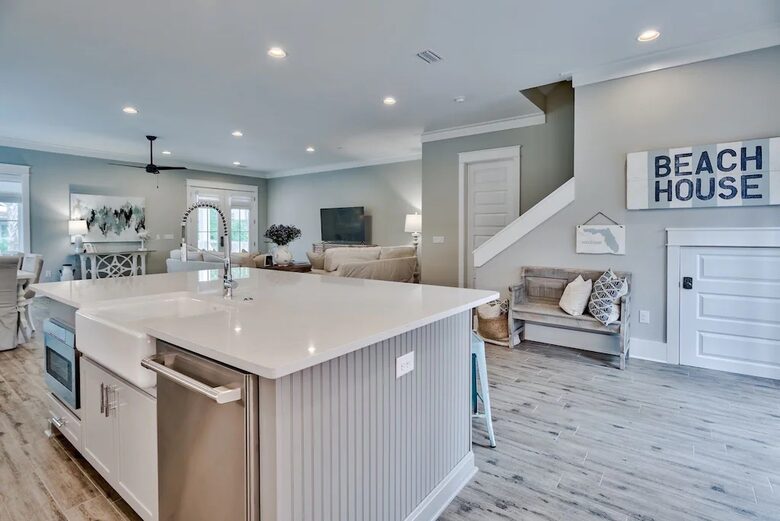 Beautiful Home with Private Pool, Firepit and 6 Seater Golf Cart! - Santa Rosa Beach, Florida