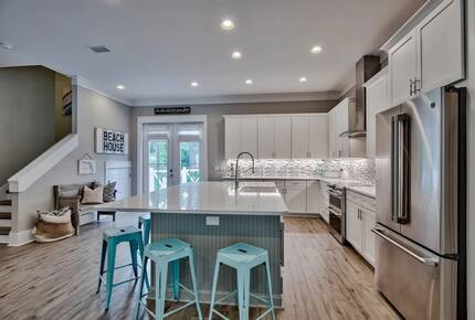 Beautiful Home with Private Pool, Firepit and 6 Seater Golf Cart! - Santa Rosa Beach, Florida