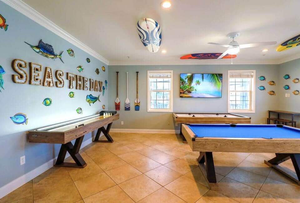 Seas The Day | Pool, Game Room, Steps to Beach! - North Myrtle Beach, South Carolina