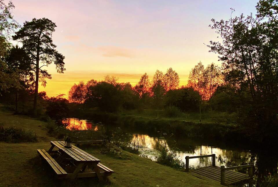 Next to the river Kennet