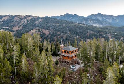Big Sky Fire Lookout Tower - Lone Peak View - Big Sky, Montana