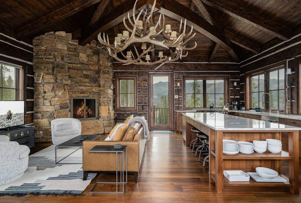 Big Sky Fire Lookout Tower - Lone Peak View - Big Sky, Montana