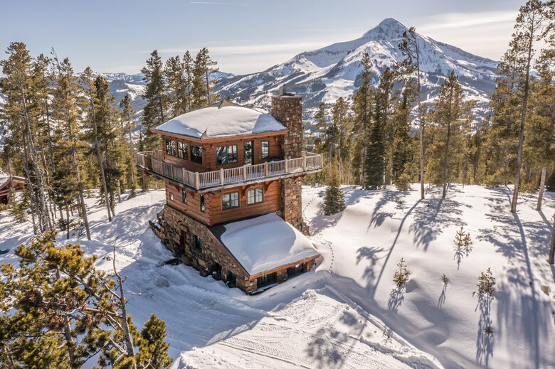 Big Sky Fire Lookout Tower - Lone Peak View - Big Sky, Montana