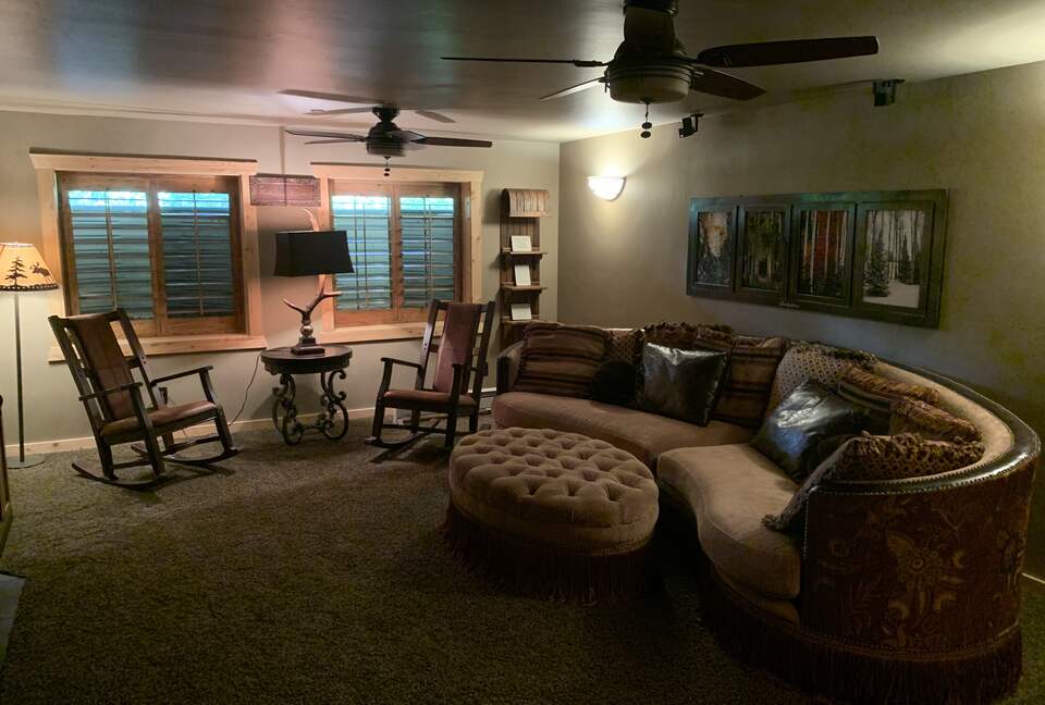 TV/family room downstairs