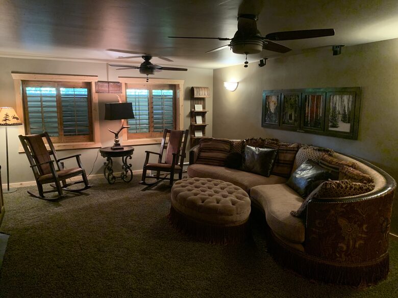 TV/family room downstairs