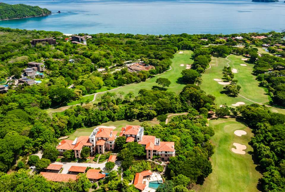 View over Golf Course towards Playa Conchal