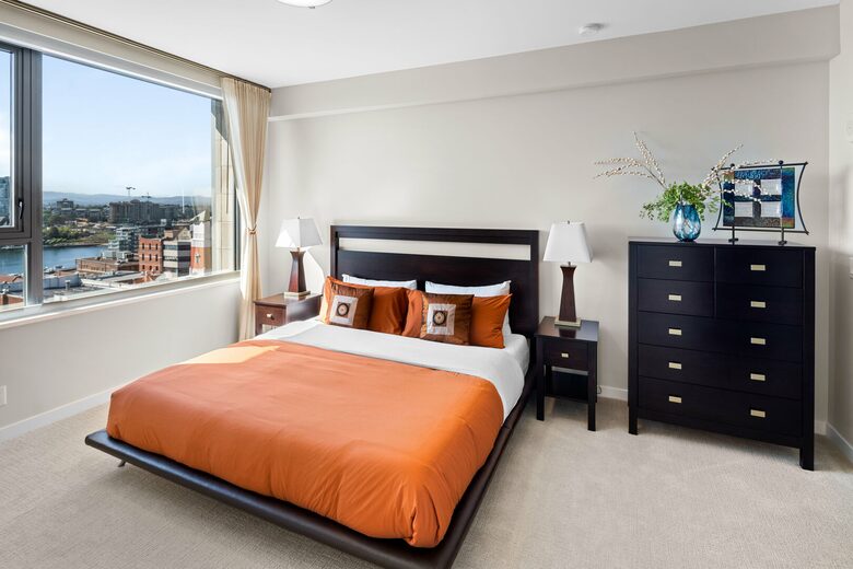 Master bedroom with Ocean Views