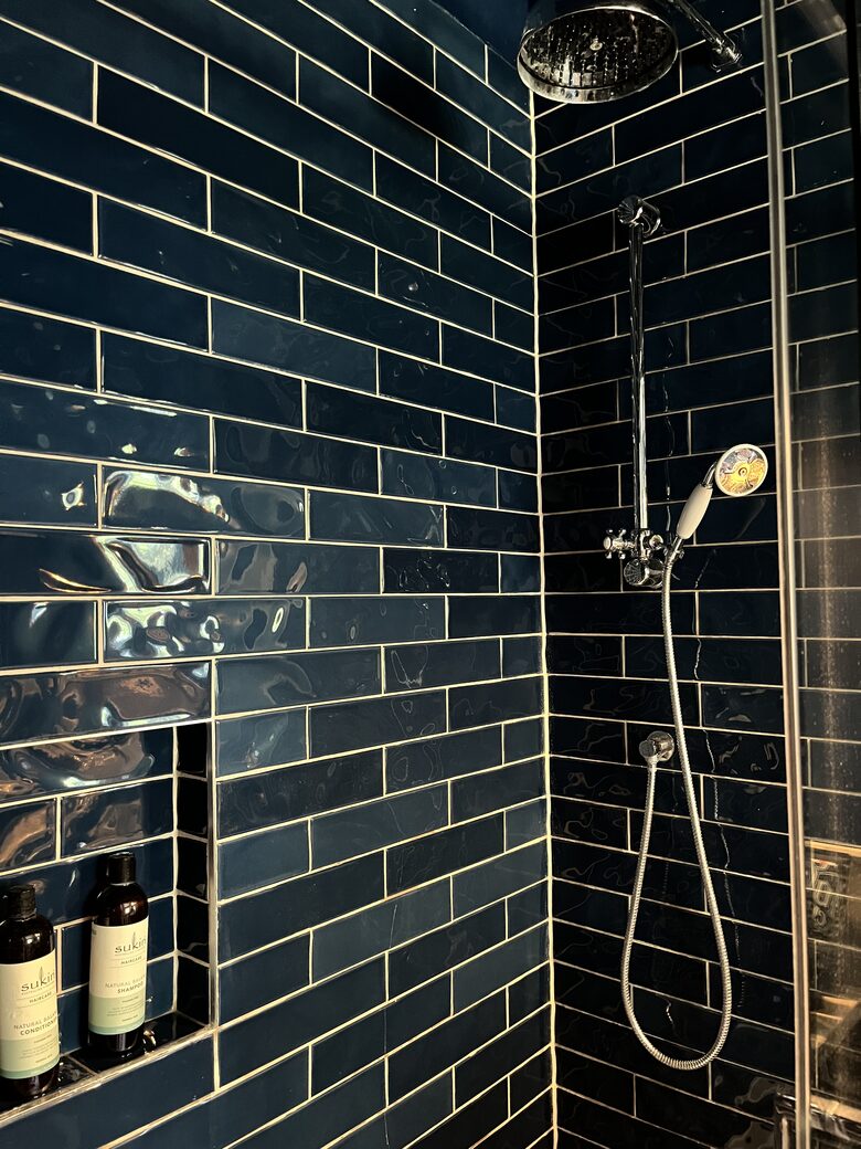 The Blue Room Shower Room