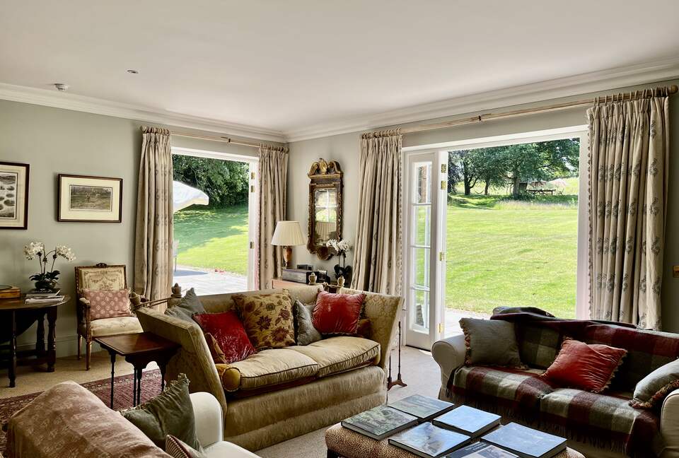 The Drawing Room leading onto the terrace