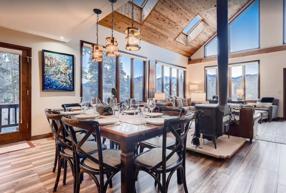 Ullr Haus with Sauna + Private Hot Tub + Views - Breckenridge, Colorado