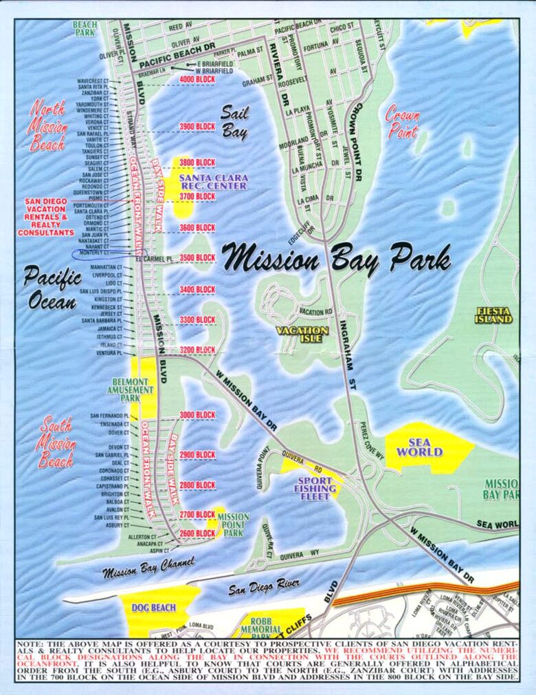 Mission Beach Oceanfront - San Diego (Mission Beach), California