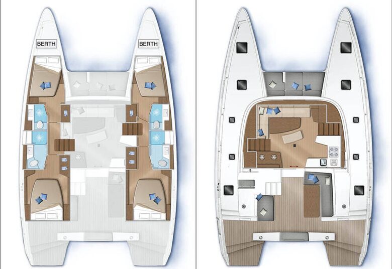 "Hathor" | Lagoon 42 Catamaran - Athens, Greece