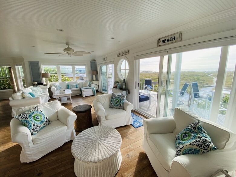 Gulf-Front Home on Desirable Bean Point Beach--Halcyon House - Anna Maria, Florida