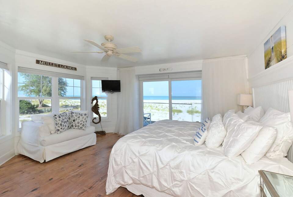 Gulf-Front Home on Desirable Bean Point Beach--Halcyon House - Anna Maria, Florida