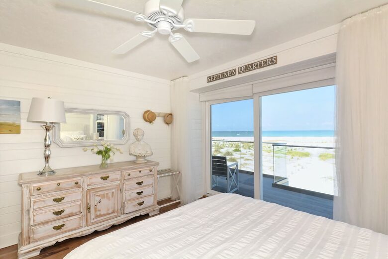 Gulf-Front Home on Desirable Bean Point Beach--Halcyon House - Anna Maria, Florida