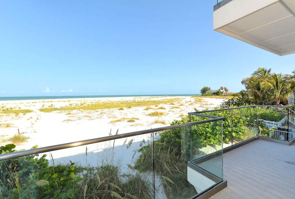 Gulf-Front Home on Desirable Bean Point Beach--Halcyon House - Anna Maria, Florida