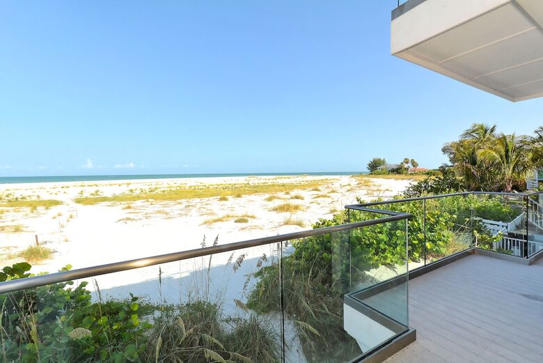 Gulf-Front Home on Desirable Bean Point Beach--Halcyon House - Anna Maria, Florida