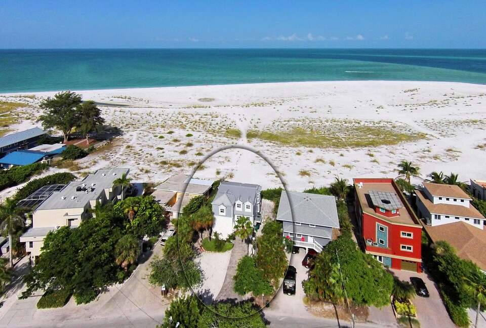 Gulf-Front Home on Desirable Bean Point Beach--Halcyon House - Anna Maria, Florida