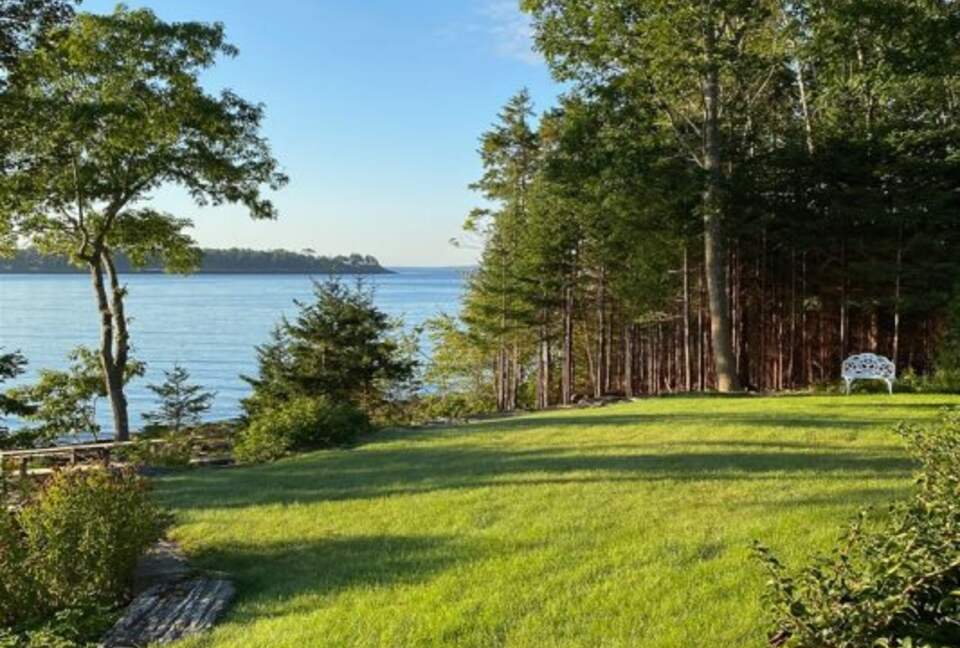 Boothbay Harbor - Spruce Point Stunner | Waterfront With Deep Water Dock Access - Boothbay Harbor, Maine