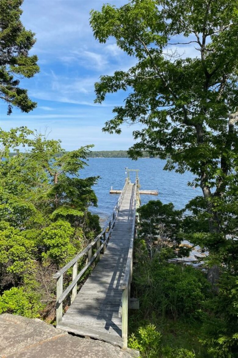 Boothbay Harbor - Spruce Point Stunner | Waterfront With Deep Water Dock Access - Boothbay Harbor, Maine