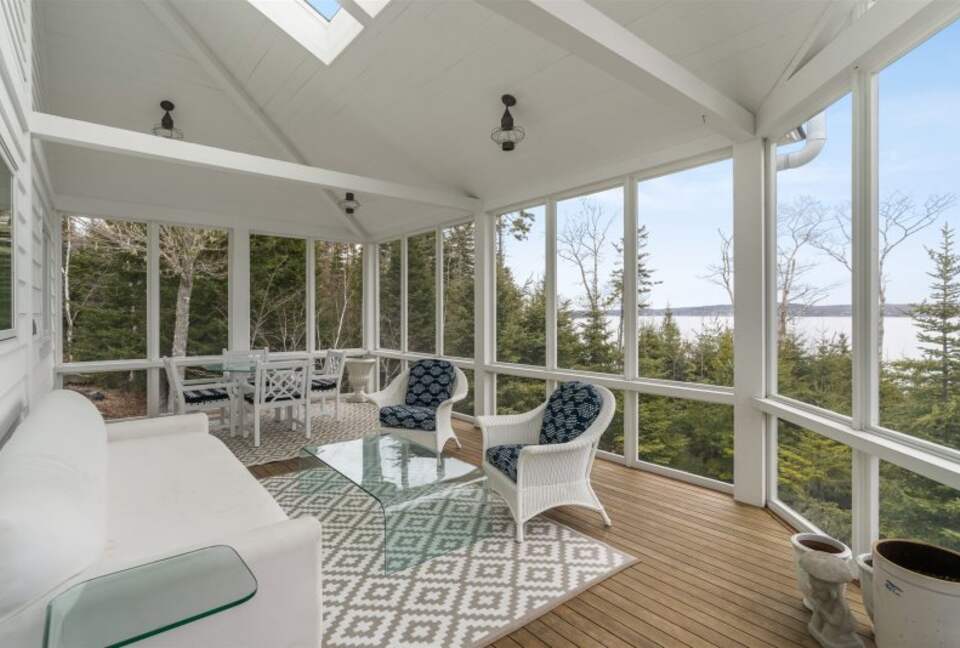 Boothbay Harbor - Spruce Point Stunner | Waterfront With Deep Water Dock Access - Boothbay Harbor, Maine