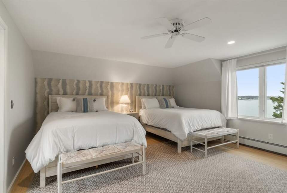 Boothbay Harbor - Spruce Point Stunner | Waterfront With Deep Water Dock Access - Boothbay Harbor, Maine